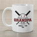 Baseball Grandpa Coffee Mug - Personalized World's Best Grandpa Mug - Way Up Gifts