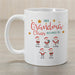 Grandma Claus Coffee Mug - Personalized Holiday Mug for Grandma - Way Up Gifts