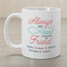 Always My Sister Forever My Friend Infinity Coffee Mug - Personalized Sister Mug with Infinity Symbol - Way Up Gifts