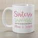 Perfect Best Friend Sisters Mug - Personalized Sister Gift - Way Up Gifts