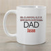 Baseball Dad Mug - Personalized Baseball-Themed Mug for Dads - Way Up Gifts