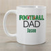 Football Dad Mug - Personalized Sports Dad Coffee Mug for Football Fans - Way Up Gifts