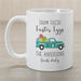 Farm Fresh Easter Eggs Mug - Custom Easter Coffee Mug with Rustic Farm Design - Way Up Gifts