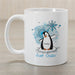 Just Chillin' Penguin Personalized Winter Coffee Mug - Cute Penguin Holiday Mug - Way Up Gifts
