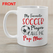My Favorite Sports Player Calls Me Mug - Personalized Sports Mom/Dad - LED Gift Works