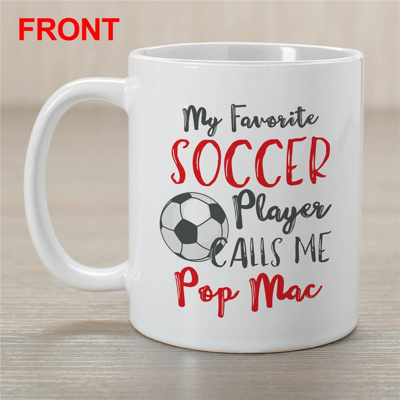 My Favorite Sports Player Calls Me Mug - Personalized Sports Mom/Dad - LED Gift Works