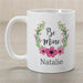 Be Mine Floral Wreath Coffee Mug - Romantic Valentine's Day Mug with Floral Design - Way Up Gifts