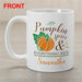Pumpkin Spice & Everything Nice Mug - Fall Themed Personalized Mug - Way Up Gifts