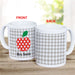 Polka Dot Apple Coffee Mug - Personalized Teacher Appreciation Mug - Way Up Gifts
