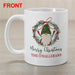 Burlap Gnome Christmas Mug - Personalized Rustic Holiday Mug - Way Up Gifts