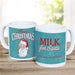 Cookies and Milk for Santa Mug - Personalized Holiday Mug for Christmas Eve - Way Up Gifts