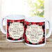 Holly Jolly Christmas Mug - Personalized Holiday Mug with Custom Name - Way Up Gifts