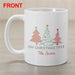 Pastel Christmas Tree Mug - Personalized Holiday Design - Way Up Gifts