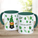 Pot of Gold Gnome Mug - Personalized St. Patrick's Day Mug - Way Up Gifts