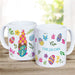 Easter Gnome with Egg Coffee Mug - Personalized Gnome Easter Coffee Mug - Way Up Gifts