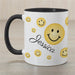Smiley Faces Coffee Mug - Personalized Cheerful Mug - Way Up Gifts