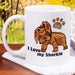 I Love My Shorkie Mug - Personalized Pet Coffee Mug - Way Up Gifts