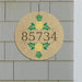 Personalized Pineapples on Burlap Address Sign- Custom Tropical Outdoor Wall Decor - Way Up Gifts