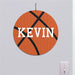 Personalized Basketball Round Wall Sign- Custom Name Sports Wall Decor - Way Up Gifts