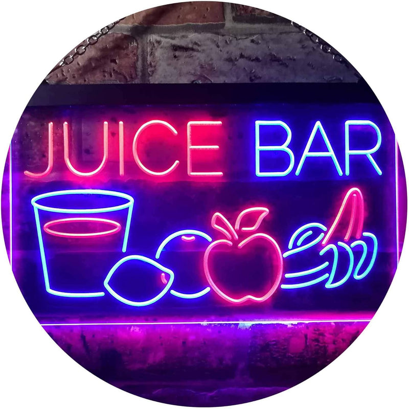 Juice Bar LED Light Sign - LED Gift Works