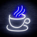 Coffee Cup Flex Silicone LED Sign (Neon-Style, LED Technology) - Way Up Gifts