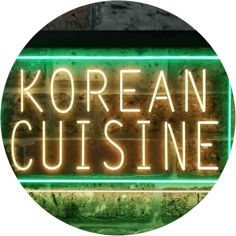 Korean Cuisine LED Light Sign - LED Gift Works