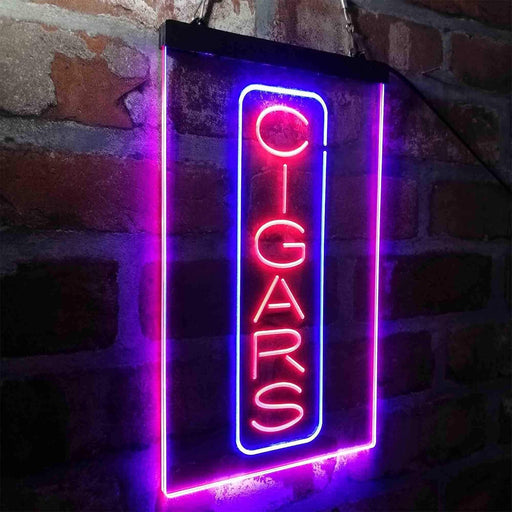 Vertical Cigars LED Light Sign - LED Gift Works