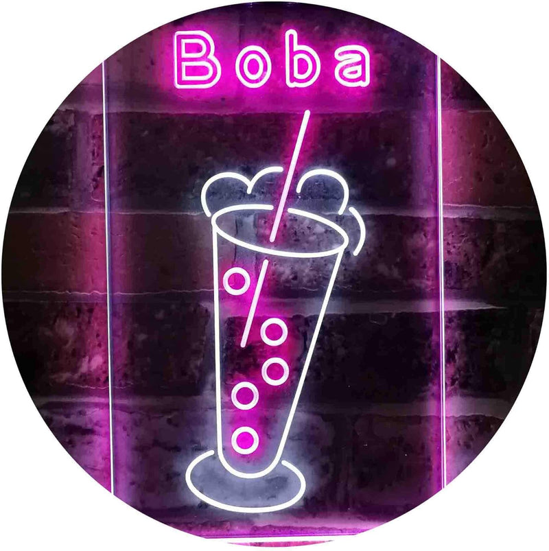 Boba Tea LED Light Sign - LED Gift Works