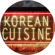 Korean Cuisine LED Light Sign - LED Gift Works