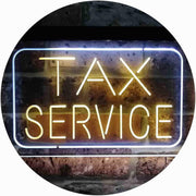 Tax Service LED Light Sign - LED Gift Works