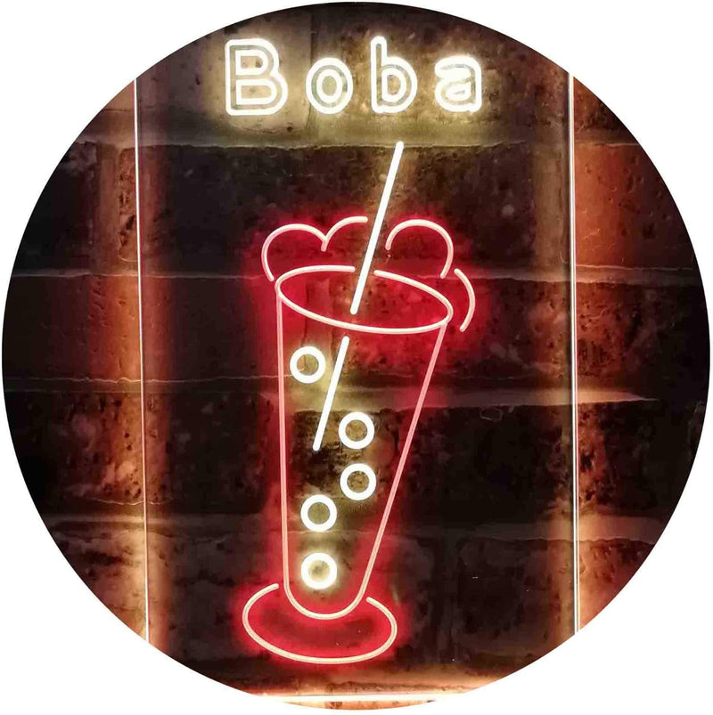 Boba Tea LED Light Sign - LED Gift Works