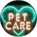 Pet Care Vet Grooming Heart LED Light Sign - Way Up Gifts