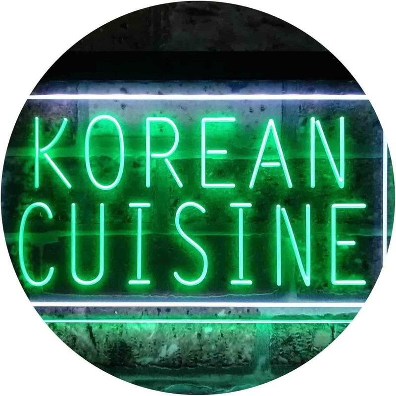 Korean Cuisine LED Light Sign - LED Gift Works