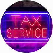 Tax Service LED Light Sign - LED Gift Works