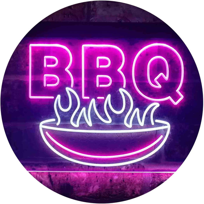 BBQ Fire Decoration LED Light Sign - Way Up Gifts
