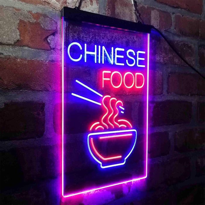 Chinese Food LED Light Sign - Way Up Gifts