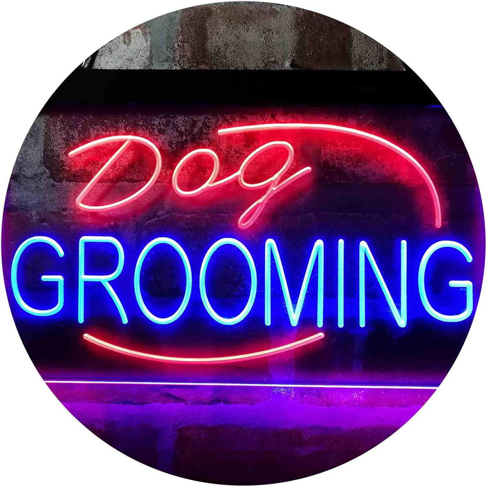Dog Grooming LED Light Sign - Way Up Gifts