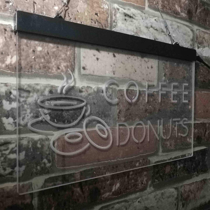 Coffee Donuts LED Light Sign - Way Up Gifts
