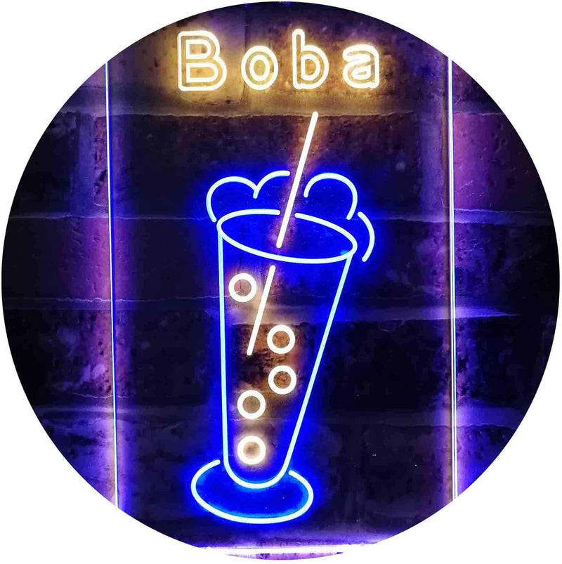 Boba Tea LED Light Sign - LED Gift Works