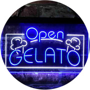 Open Gelato LED Light Sign - LED Gift Works