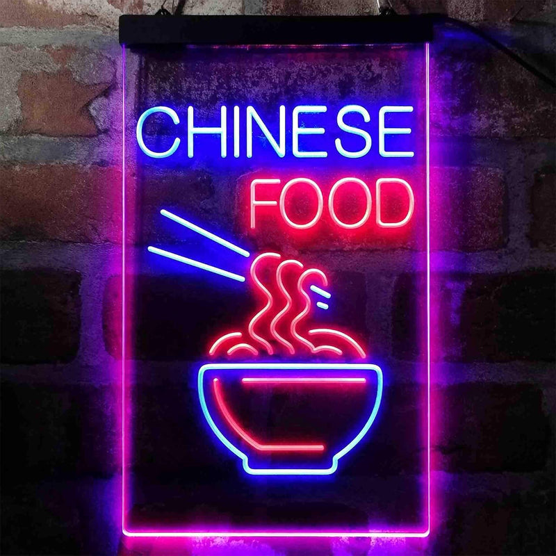 Chinese Food LED Light Sign - LED Gift Works