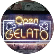 Open Gelato LED Light Sign - LED Gift Works