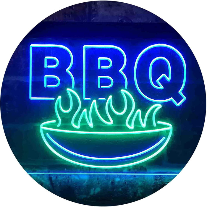 BBQ Fire Decoration LED Light Sign - Way Up Gifts