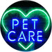 Pet Care Vet Grooming Heart LED Light Sign - Way Up Gifts