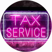 Tax Service LED Light Sign - LED Gift Works