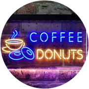 Coffee Donuts LED Light Sign - LED Gift Works
