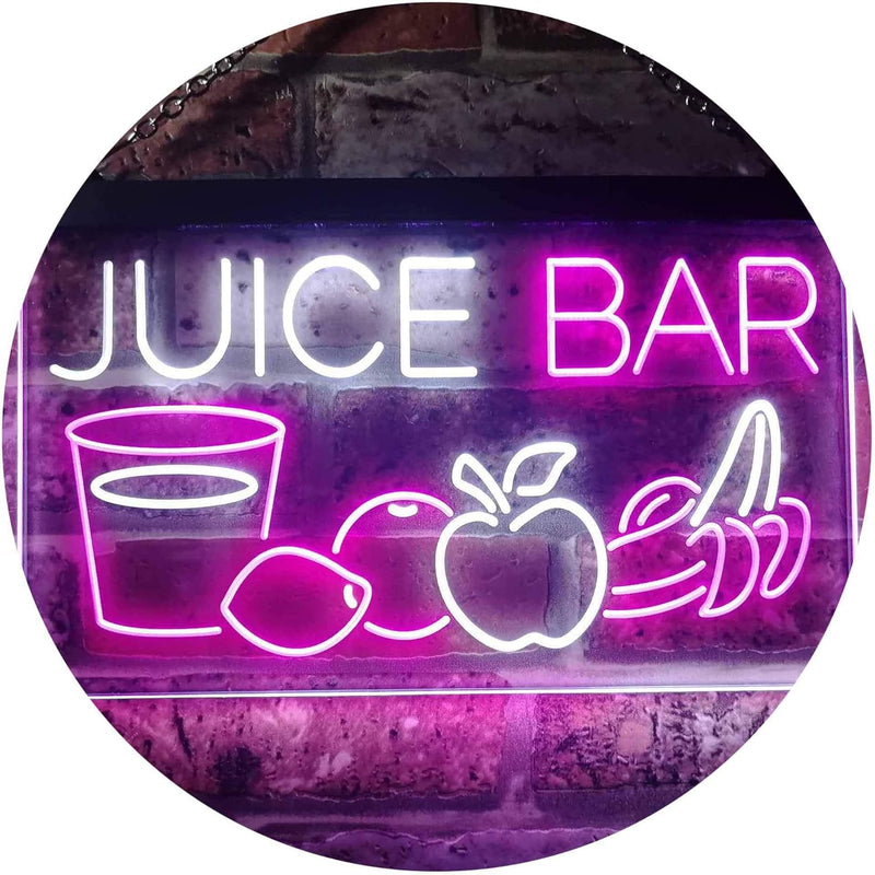 Juice Bar LED Light Sign - LED Gift Works