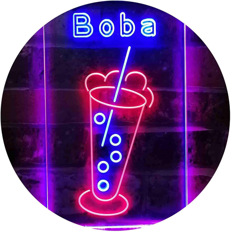 Boba Tea LED Light Sign - LED Gift Works
