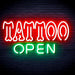 Tattoo Open Flex Silicone LED Sign (Neon-Style, LED Technology) - Way Up Gifts