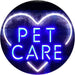 Pet Care Vet Grooming Heart LED Light Sign - Way Up Gifts